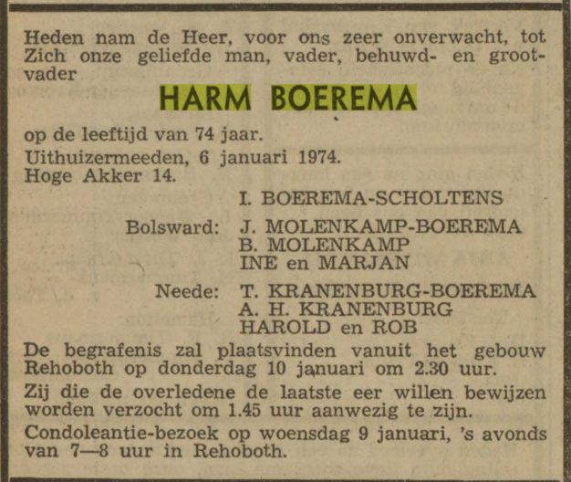 harm boerema in 1974.